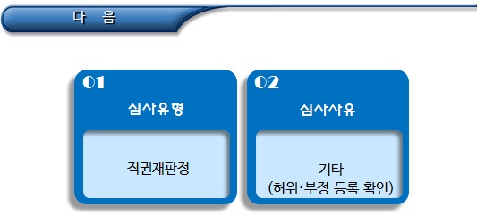 장애정도 정밀심사 의뢰(심사 요청)