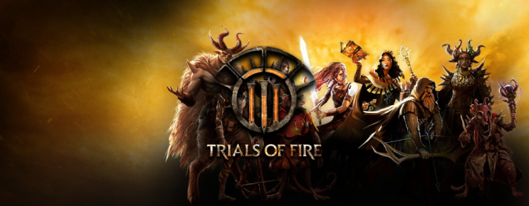 덱빌딩 게임 트라이얼 오브 파이어 Trials of Fire 한글 지원!