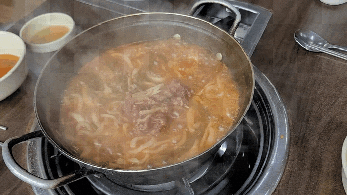 평택 샤브샤브 칼국수 맛집 "구좌리얼크니손칼국수"