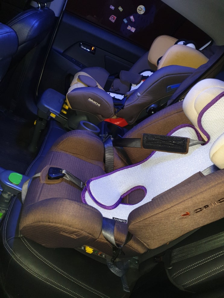  ISOFIX 다이치 카시트 분리 분해 세탁 설치 장착 방법_ 유아용 주니어용