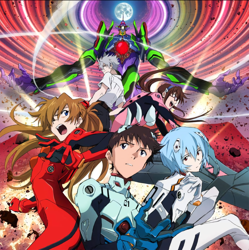 [未使用品 アナログレコード2LP]　新世紀エヴァンゲリオン　オリジナルサントラ NEON GENESIS EVANGELION Original Series Soundtrack (カラー