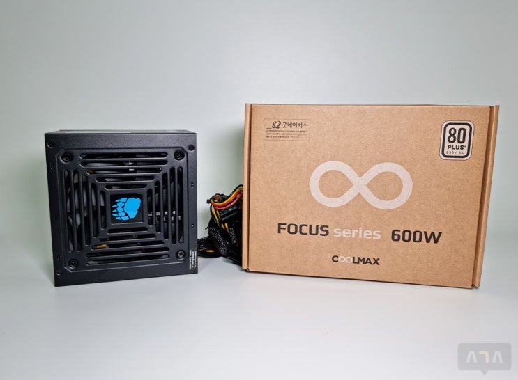  마이크로닉스 COOLMAX FOCUS 600W 80Plus 230V EU 파워서플라이 리뷰