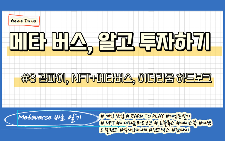  (211011-테마) 메타버스#3(게임으로 돈 벌기, NFT+메타버스, 이더리움하드보크)
