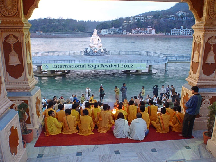  India - Rishikesh 2 요가는 시바난다처럼