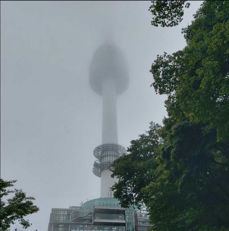 남산 서울 타워 스타벅스 남산에서 서울 전경 뷰좋은 카페