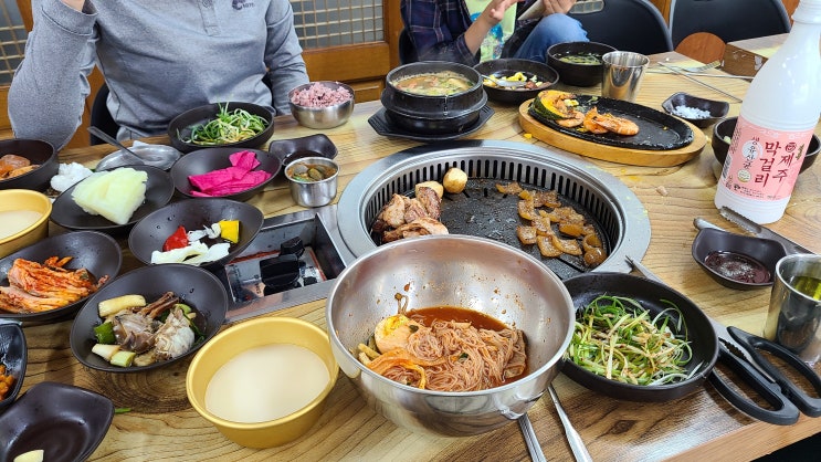 제주 인제 맛집 도세기집 가성비좋은 푸짐한 제주고기집