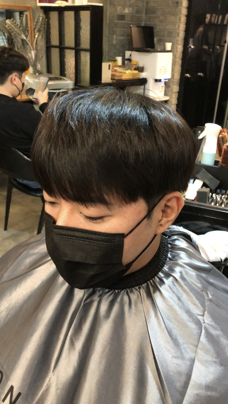  남자머리스타일 수영구미용실 콘크리트헤어
