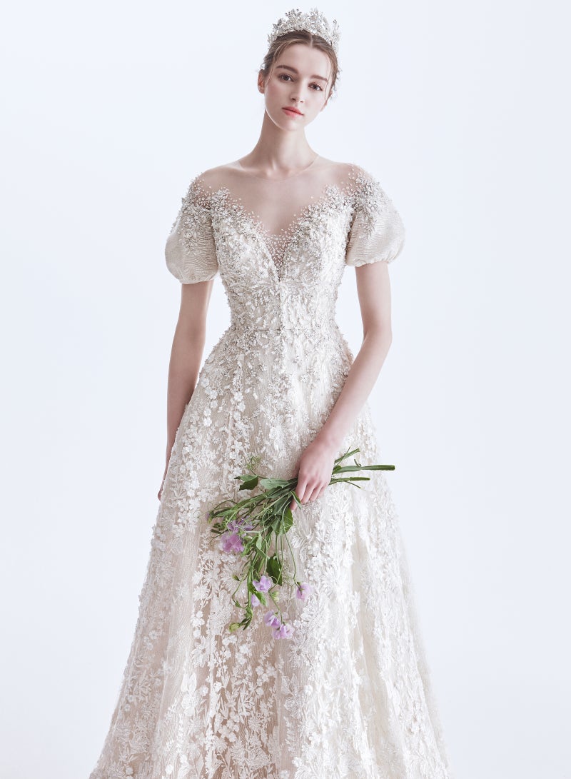 웨딩드레스종류] 레이스웨딩드레스 5가지 소재 - 자수레이스, 샹티레이스, 코드레이스, 케미컬레이스, 메탈사레이스 : 네이버 블로그, image size:800x1091