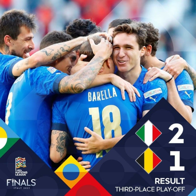 UEFA 네이션스리그 3,4위전, 이탈리아 vs 벨기에 10.10