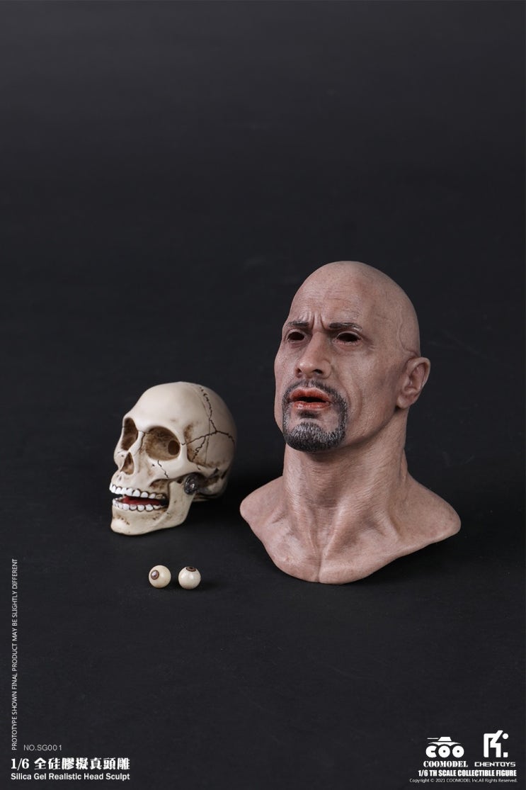  [프리뷰]『COOMODEL X CHENTOYS』1／6 SILICA GEL REALISTIC HEAD (신 기술이 들어간 헤드)