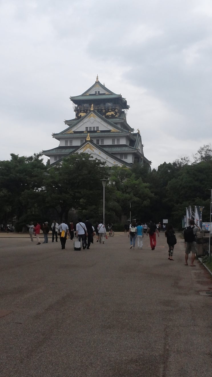201406 일본여행 집착의 시작(4) 주유패스, 오사카성, 역사박물관, 하루코마스시