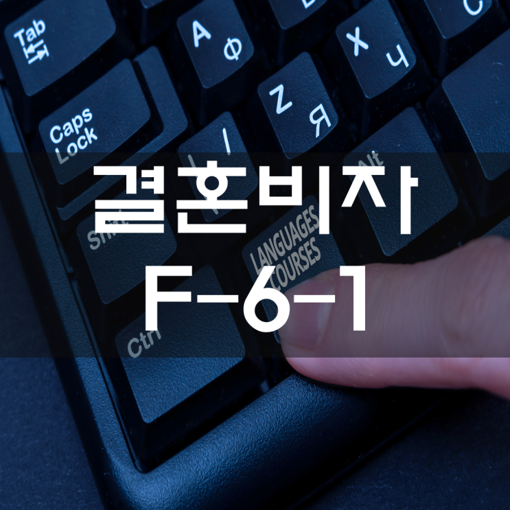  [출입국] 결혼비자 F - 6 - 1