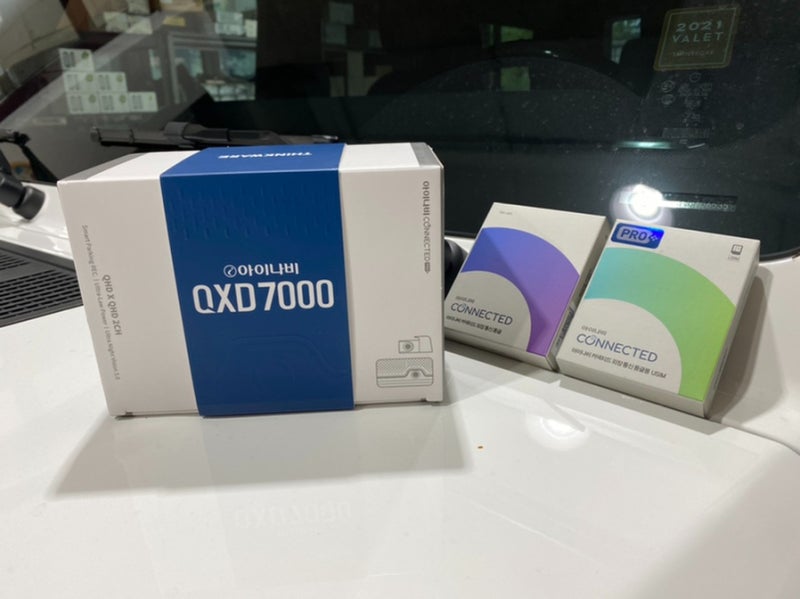 인천 서구 / 아이나비 QXD7000 블랙박스 장착, 에코파워팩 보조배터리 시공 / 벤츠 / G-클래스(G바겐)