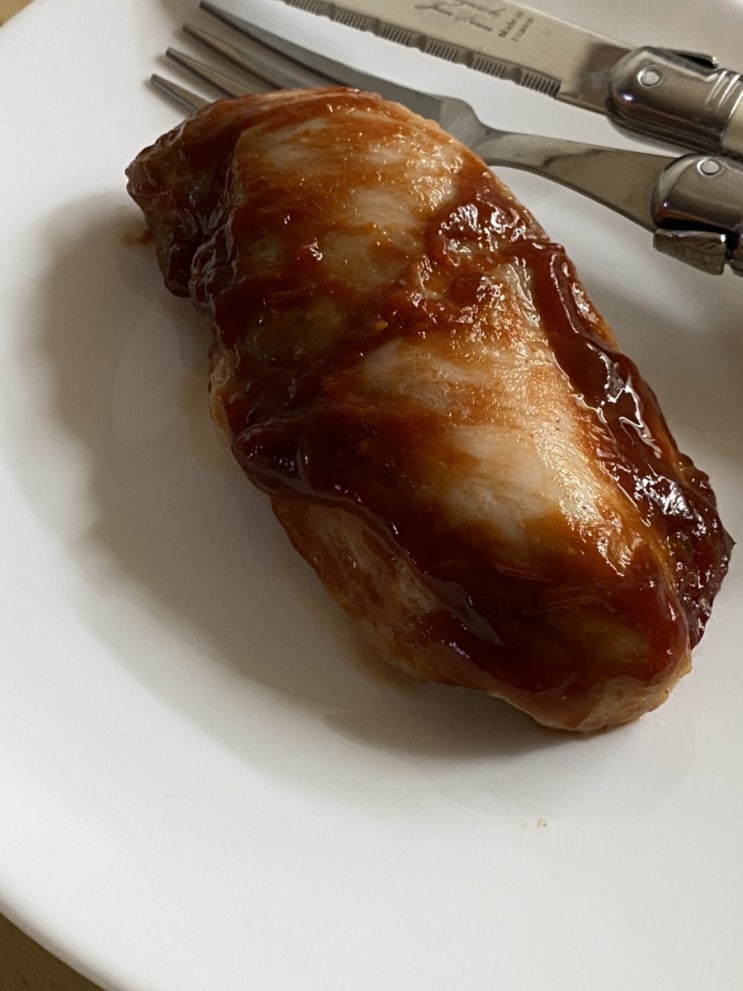  치느님 대신 촉촉한 닭가슴살 내돈내산