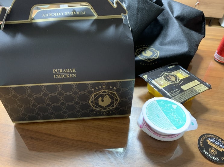  푸라닭매드갈릭, 순살반반 선택성공적!. 푸라닭메뉴추천 (쿠팡이츠 할인은 덤)