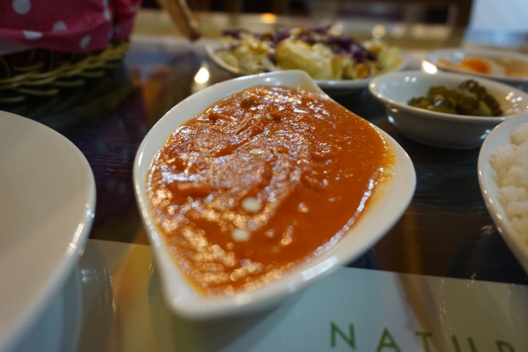  파주 금촌동 인도요리 안나푸르나의 치킨 마크니 먹고 왔어요.