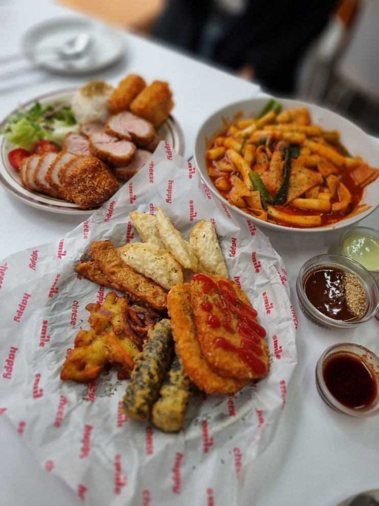  의정부 분식 맛집, 해피 치즈 스마일 돈까스 엄지척!