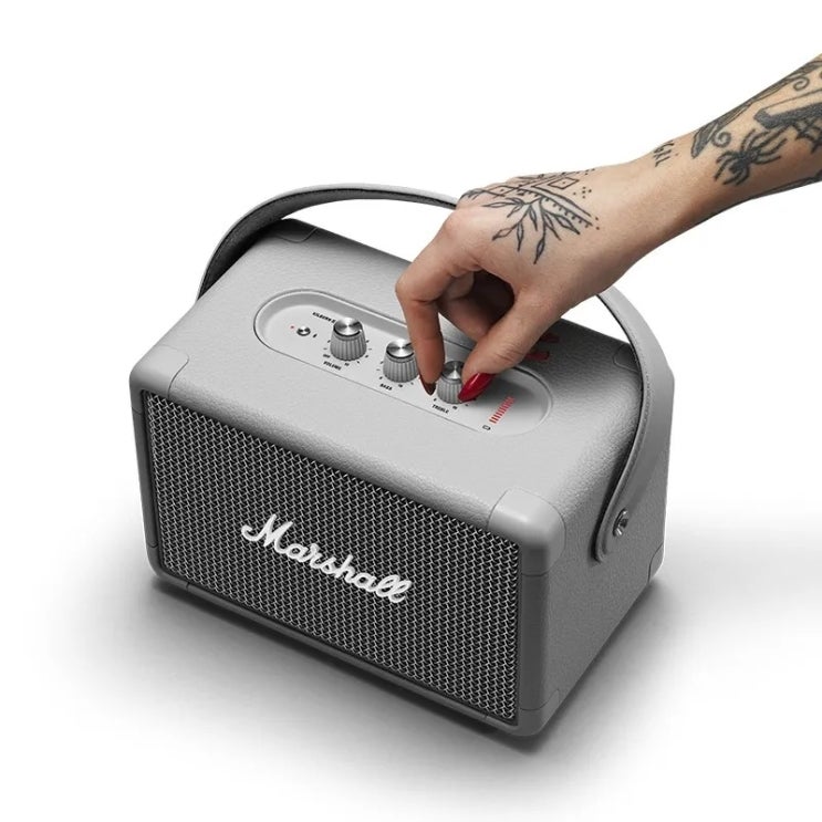 후기가 정말 좋은 무선 미니 캠핑용 무드 LED 블루투스 시계 오디오 스피커 Marshall Ⅱ 휴대용, 회색, 공식 표준 좋아요 후기가 정말 좋은 무선 미니 캠핑용 무드 LED 블루투스 시계 오디오 스피커 Marshall Ⅱ 휴대용, 회색, 공식 표준 좋아요