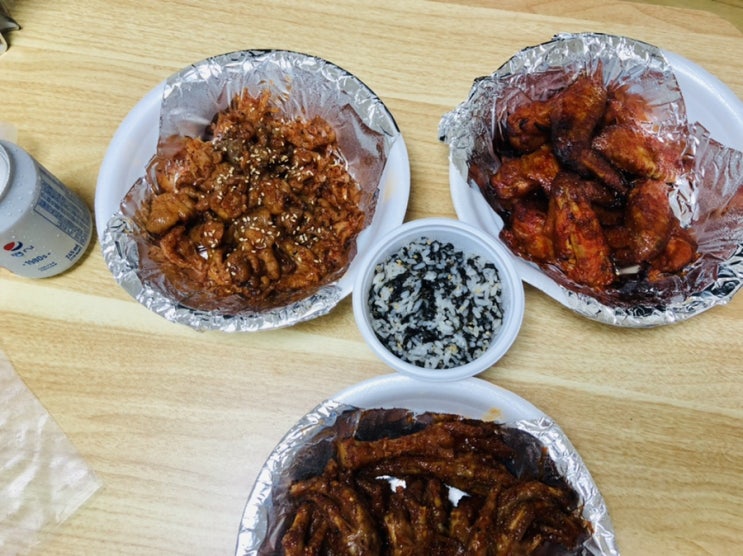  불맛 가득~ 야들야들 매콤달콤 광명 닭발맛집 <땡촌닭발>