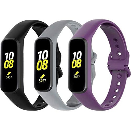 당신만 모르는 삼성 갤럭시 핏2 실리콘 스트랩 밴드 3개 세트 S06 IMPAWFAN 3 Pack Watch Bands Compatible with Samsung, Color A_ 당신만 모르는 삼성 갤럭시 핏2 실리콘 스트랩 밴드 3개 세트 S06 IMPAWFAN 3 Pack Watch Bands Compatible with Samsung, Color A_