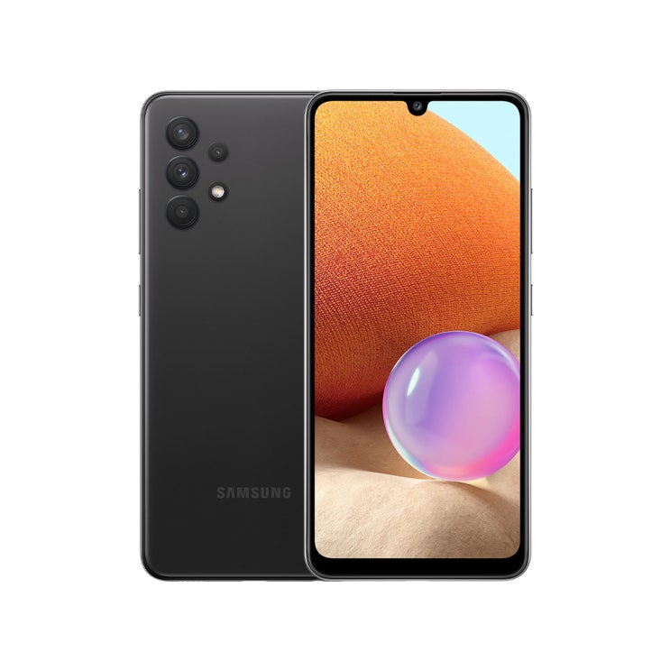 당신만 모르는 삼성전자 갤럭시 A32 자급제 핸드폰 64GB, SM-A325N, 어썸 블랙 ···
