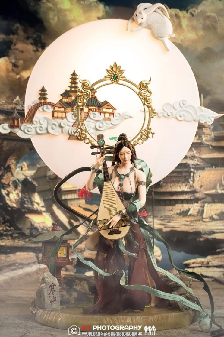  『Biluoxuan & LUCIFER』1/6 Full Moon and Cold Autumn - Dunhuang Flying Sky 실제품 [해외 리뷰]