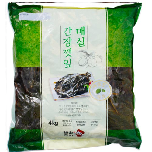 많이 찾는 서진네 매실간장깻잎 4kg(아이스박스포장)단지, 4kg, 1팩 추천합니다