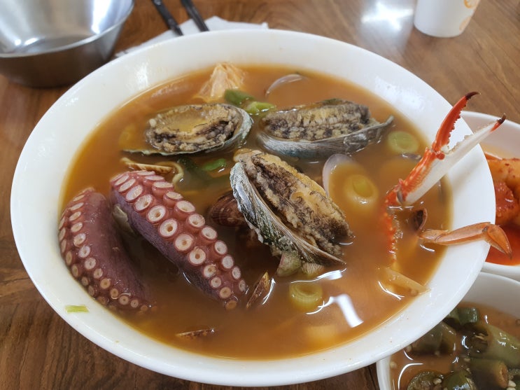  [제주 가성비맛집/성산일출봉 맛집] 제주 해물라면&전복죽 제주 숨은맛집 해녀특산품판매장