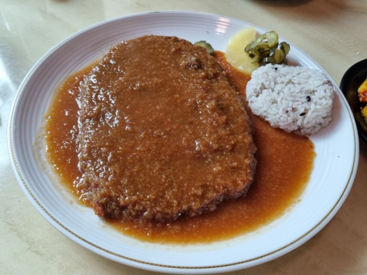  순천 송치마을 돈가스와 항아리 수제비, 백종원 3대천왕 맛집