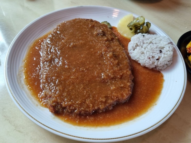 순천 송치마을 돈가스와 항아리 수제비, 백종원 3대천왕 맛집