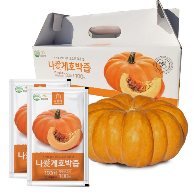 의외로 인기있는 나애게 무안 늙은 호박즙 100mlx60팩 ··· 의외로 인기있는 나애게 무안 늙은 호박즙 100mlx60팩 ···