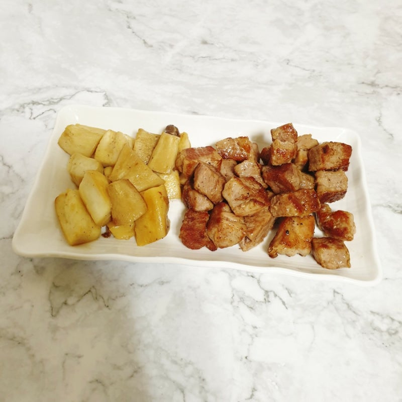찐신선 냉동큐브삼겹살 냉동큐브목살 한끼한팩 잡내없이 맛있어요