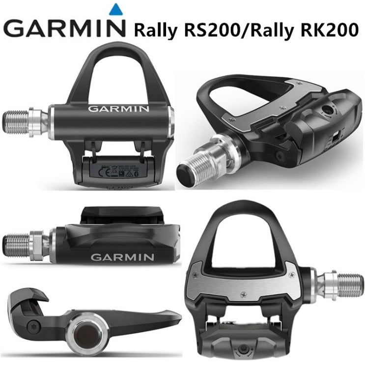 후기가 정말 좋은 Garmin Rally RS200/Rally RK200 자전거 타기 스마트 일방적 인/양측 페달 파워 미터 벡터 3 업그레이드 버전 원본|Bicycle Compu