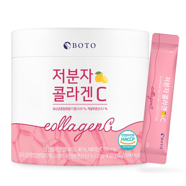  많이 찾는 보뚜 저분자 콜라겐 C, 2g, 90포 ···