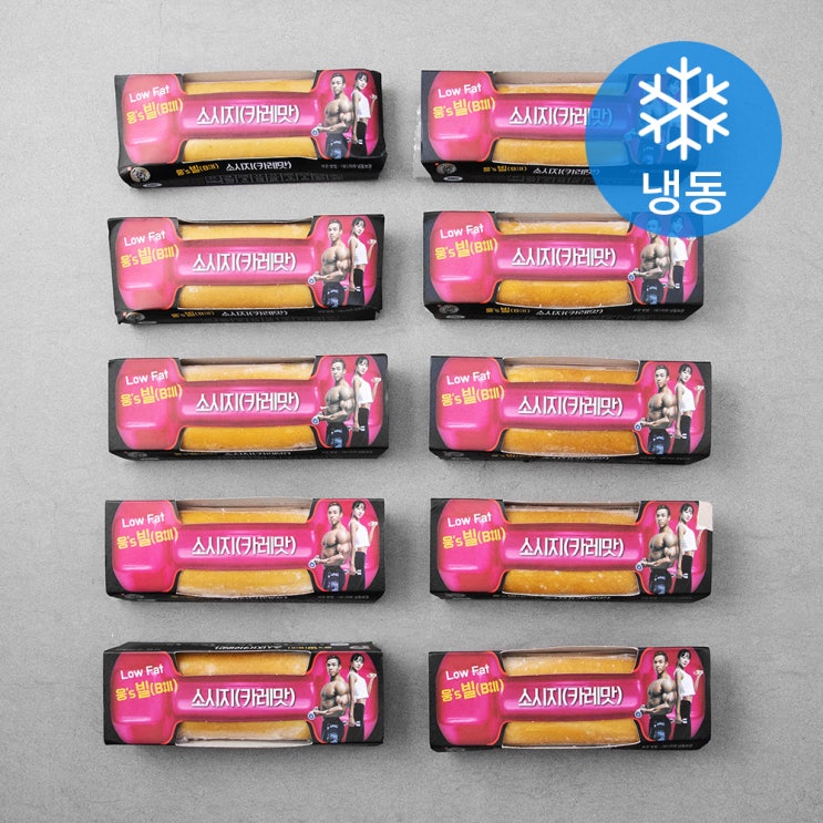 잘나가는 한돈 웅스빌 소시지 카레맛 (냉동), 140g, 10팩 추천합니다 잘나가는 한돈 웅스빌 소시지 카레맛 (냉동), 140g, 10팩 추천합니다