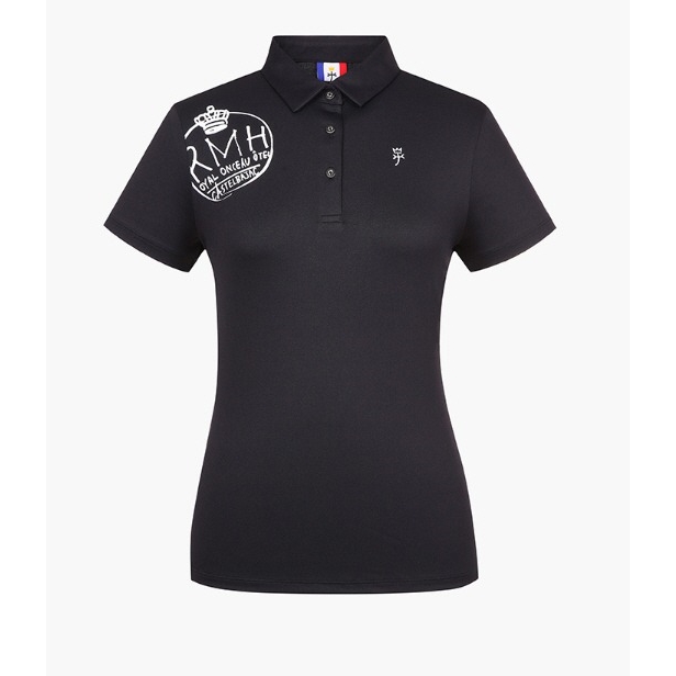 구매평 좋은 까스텔바작 여성 테마 프린트 장식 골프 티셔츠 BG0MTS707, 옐로우 추천합니다