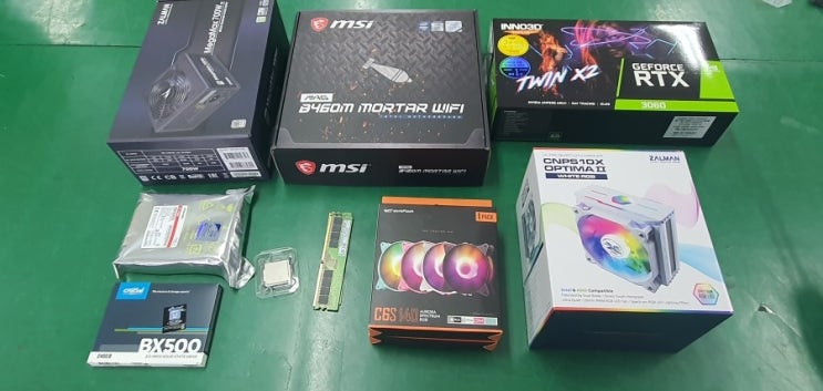  포천 컴퓨터렌탈 게이밍으로 이00고객님께 완료! 