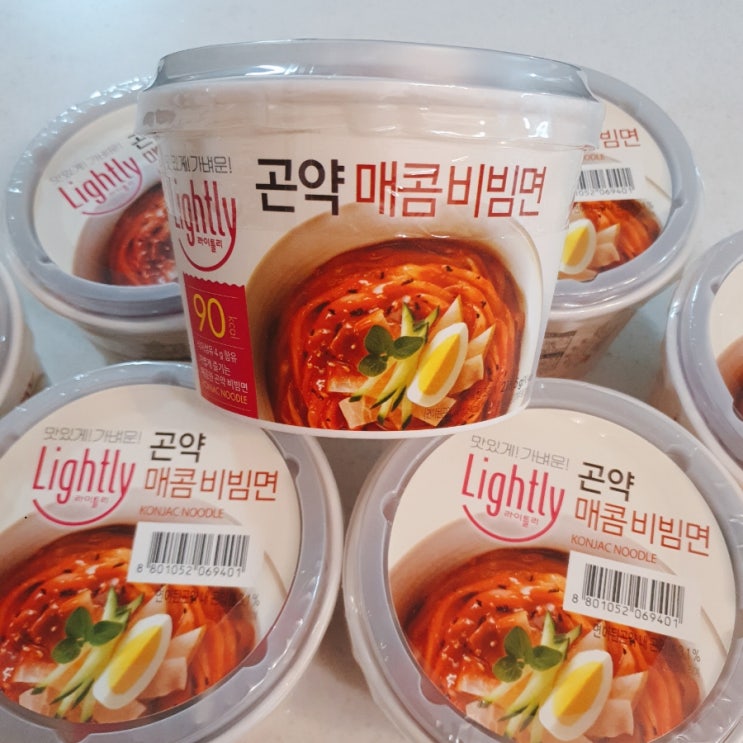  라이틀리 곤약볶음밥 & 곤약비빔면 내돈내산 후기