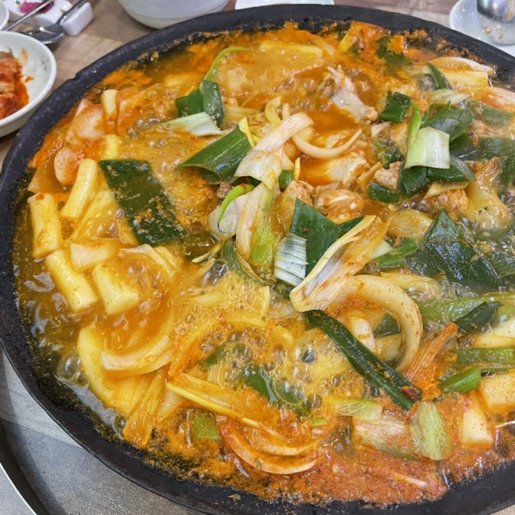  얼큰하고 맛있는 인천 물닭갈비 맛집 성원닭갈비 학익점