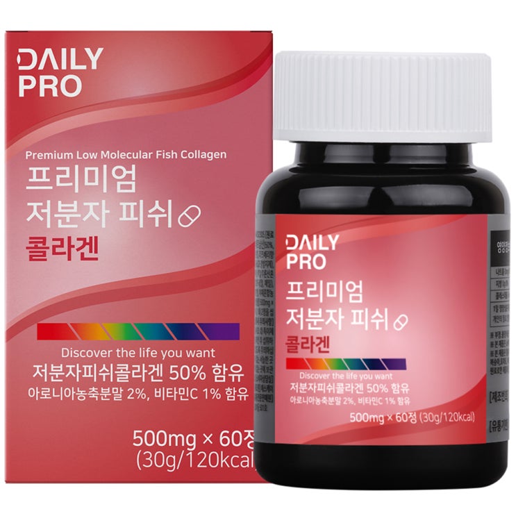 최근 인기있는 데일리프로 프리미엄 저분자 피쉬 콜라겐, 60정, 1개 추천해요 최근 인기있는 데일리프로 프리미엄 저분자 피쉬 콜라겐, 60정, 1개 추천해요