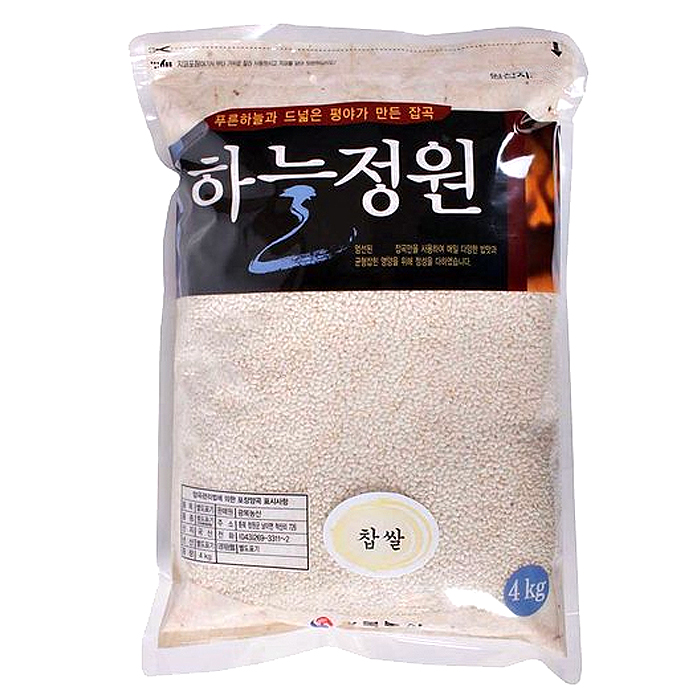 당신만 모르는 광복농산 하늘정원 찹쌀, 4kg, 1개 추천해요 당신만 모르는 광복농산 하늘정원 찹쌀, 4kg, 1개 추천해요