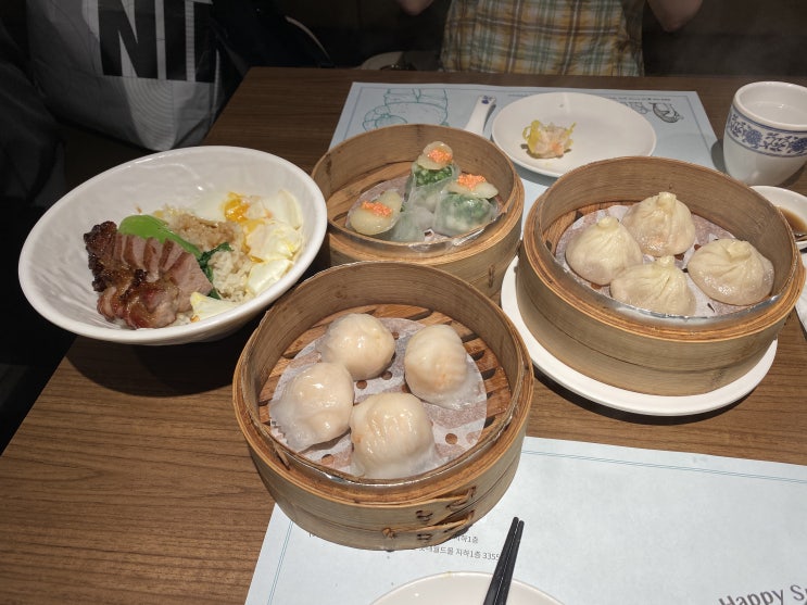  [고속터미널/코엑스 딤섬 맛집 리뷰] "딤딤섬" - 딤섬 프랜차이즈 중에 제일 만족