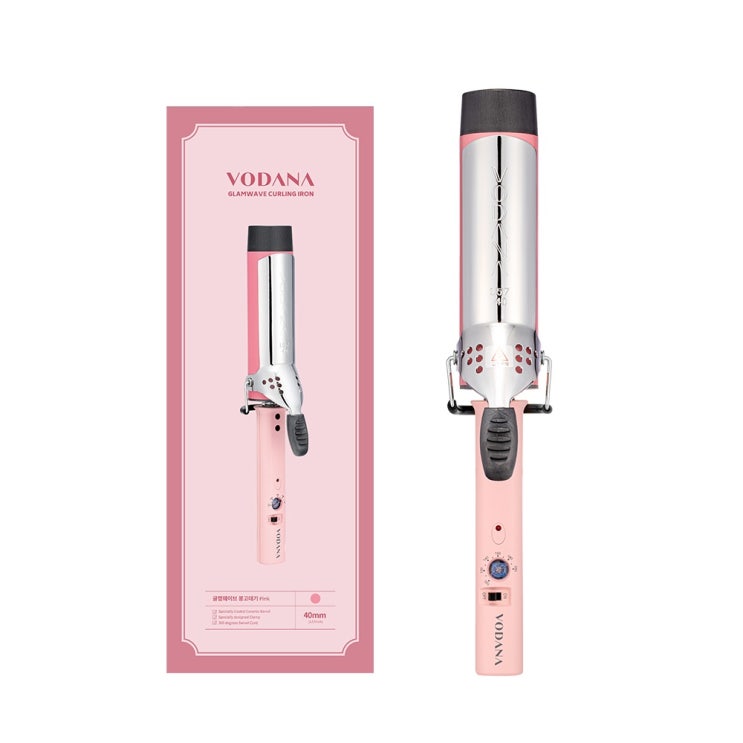 가성비 뛰어난 보다나 글램웨이브 봉고데기 프리볼트 VC19LPKFV 40mm, 핑크 좋아요 가성비 뛰어난 보다나 글램웨이브 봉고데기 프리볼트 VC19LPKFV 40mm, 핑크 좋아요