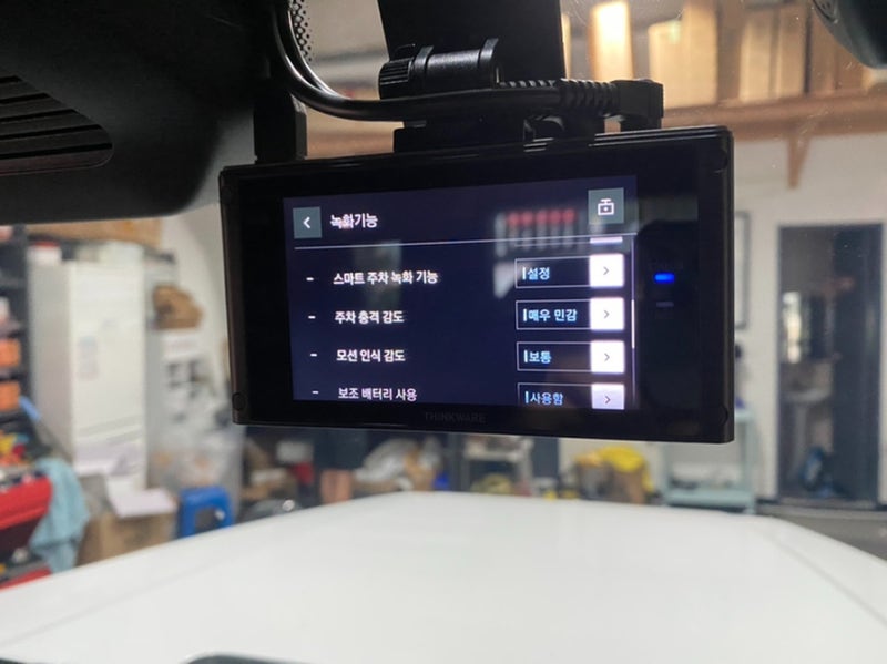 인천 서구 / 아이나비 QXD7000 블랙박스 장착, 에코파워팩 보조배터리 시공 / 벤츠 / G-클래스(G바겐)
