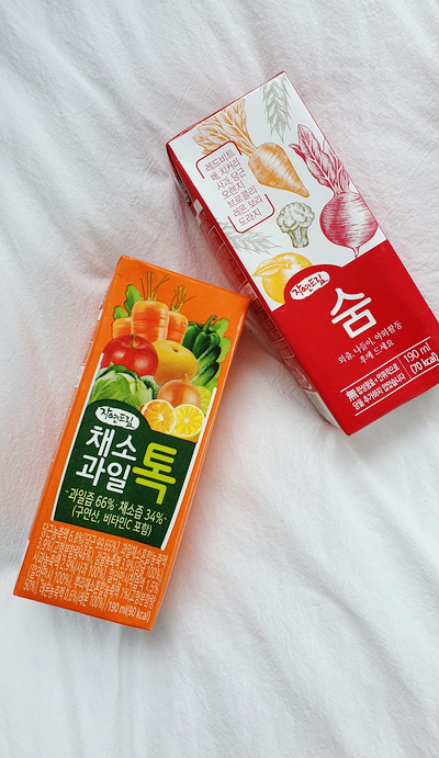  커피대신 마시는 자연드림 숨/채소과일톡/착즙ABC 주스