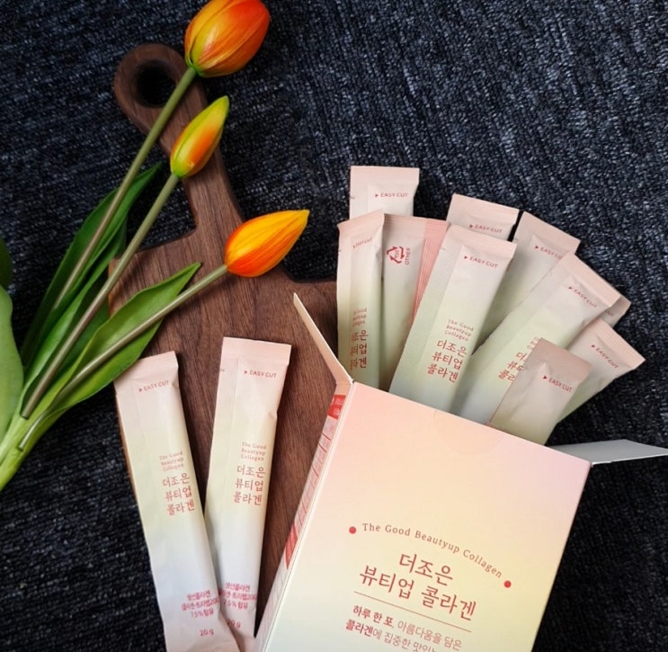  [맛있는 콜라겐젤리] 저분자어류콜라겐펩타이드 콜라겐젤리 더조은팜 콜라겐젤리스틱:))