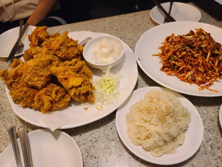 인천 부평 치킨, 골뱅이 소면 찐맛집 술집 &lt;더 레드락&gt; 후기