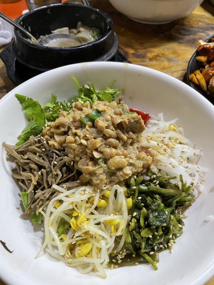  청국장, 제육볶음 풍납동 서울 아산병원 근처 맛집 토방