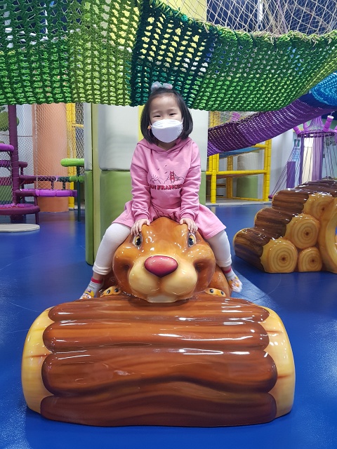  의왕 라바테마파크에서 아빠와 딸의 데이트
