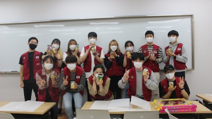 고려대학교 세종캠퍼스 사회봉사단 수제청 만들기 